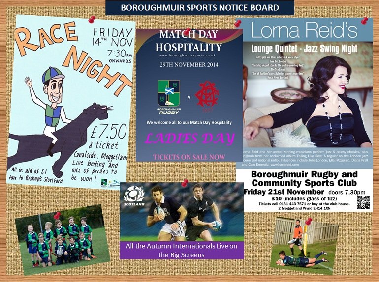 Events at Boroughmuir Sports