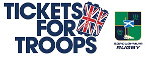 Tickets For Troops Rugby Boroughmuir